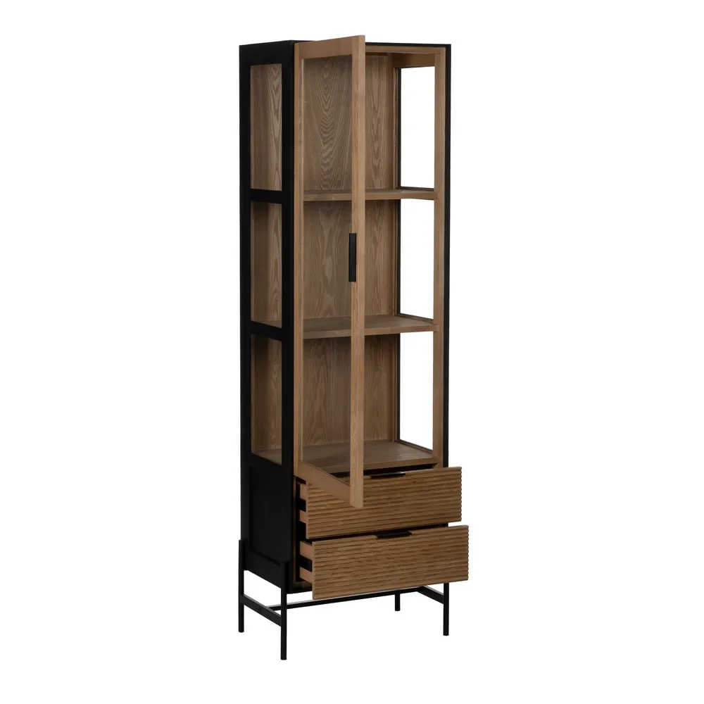 Vitrina ingusta versatila pentru living | Piese mobilier elegante [3]
