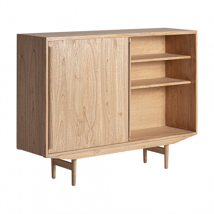 Vitrina lemn mindi nordic|Vitrine moderne premium [4]