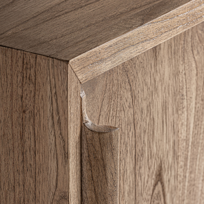 Vitrina lemn mindi nordic|Vitrine moderne premium [5]