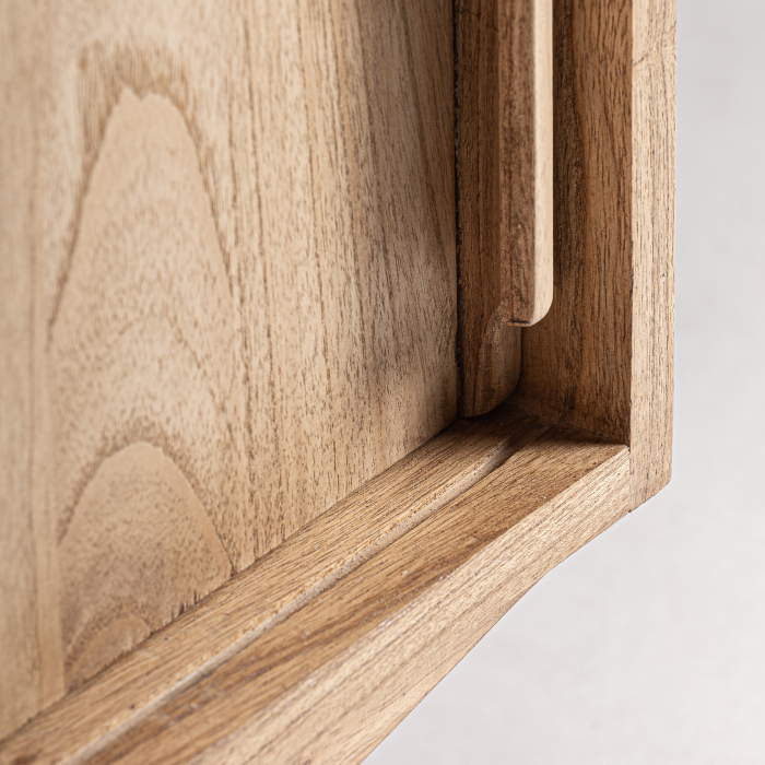 Vitrina lemn mindi nordic|Vitrine moderne premium [7]