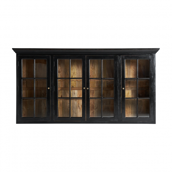 Vitrina modulara coloniala mango negru|Vitrine elegante [2]