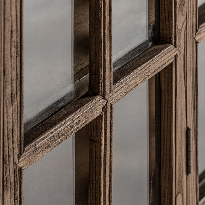 Vitrina coloniala lemn ulm maro|Vitrine elegante [4]