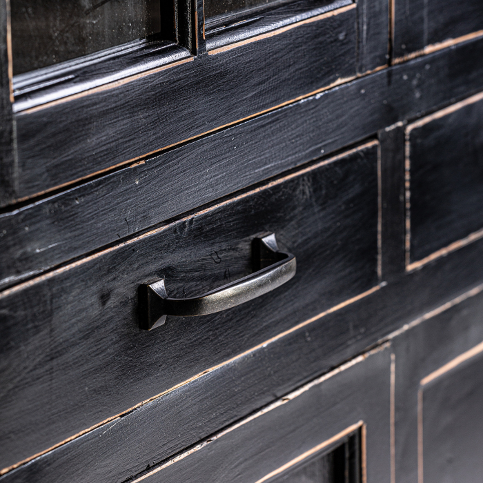 Vitrina provensala lemn ulm|Vitrine elegante [5]