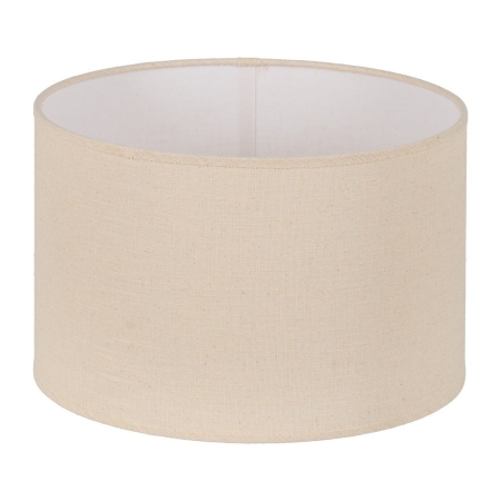 Corpuri de iluminat - Abajur bumbac bej elegant|Accesorii pentru iluminat mediu