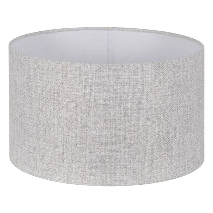 Abajururi - Abajur poliester gri mare sofisticat|Accesorii pentru iluminat rafinat