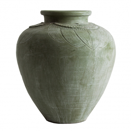 Amfore - Amfora decorativa Llitia verde | Amfore contemporane premium