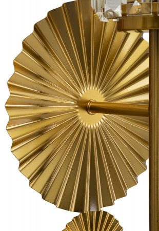Aplică perete aurie design elegant [4]