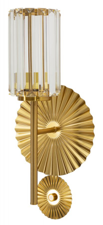 Corpuri de iluminat - Aplică perete aurie design elegant