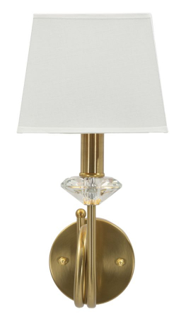 Aplica metal auriu cu cristal [2]