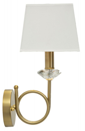 Aplica metal auriu cu cristal [3]