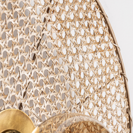Aplica perete contemporana fier ratan|Aplice decorative moderne [3]