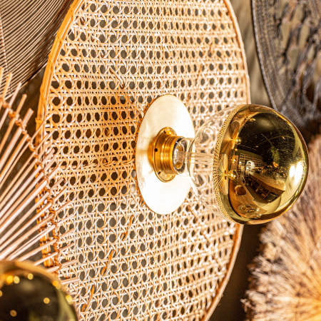 Aplica perete contemporana fier ratan|Aplice decorative moderne [4]
