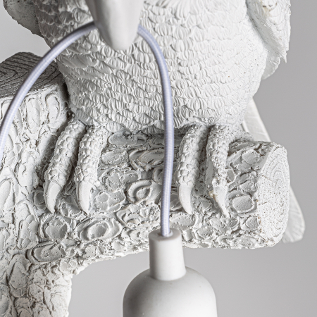 Aplica perete kitsch alba|Aplice decorative artizanale [2]