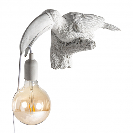 Aplica perete kitsch alba|Aplice decorative excentrice [1]