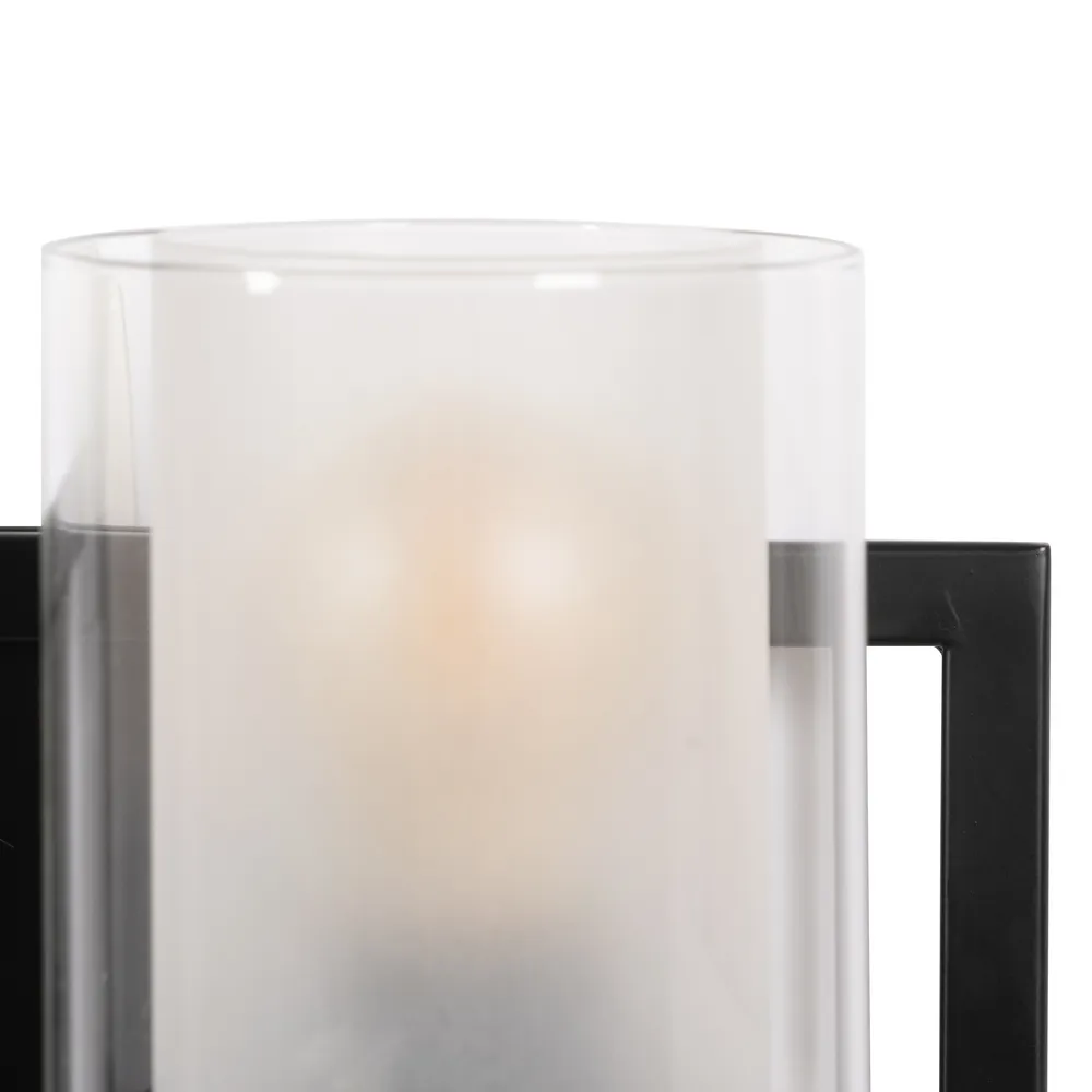 Aplica perete, metal, negru - creativdeco.ro [3]