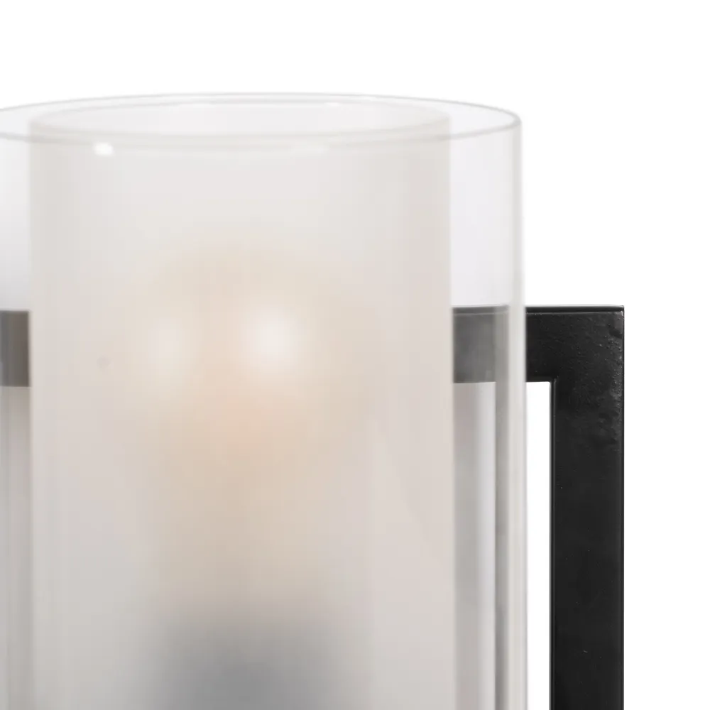 Aplica perete, metal, negru, Ixia [5]