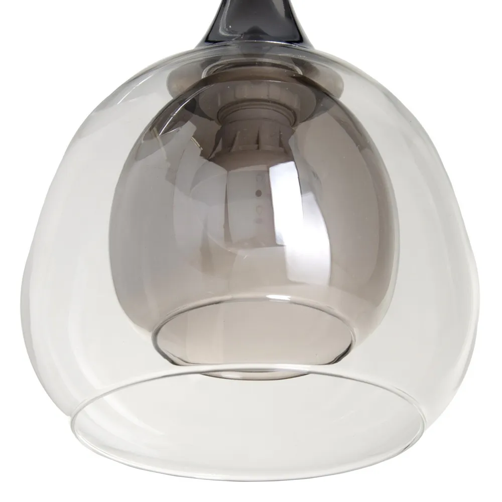 Aplica Perete Glass, Metal, Gri - creativdeco.ro [3]