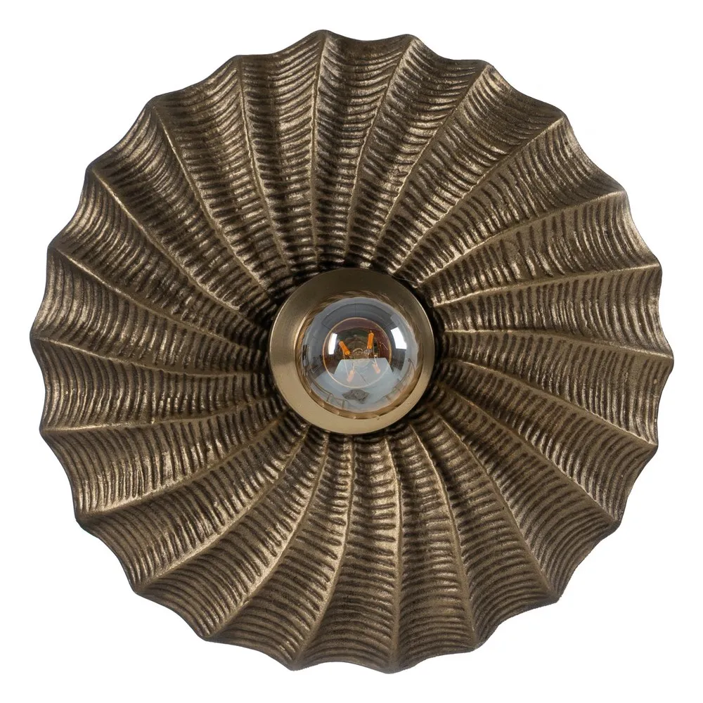 Aplica, Lampa de perete - Aplica perete, metal, auriu, Ixia