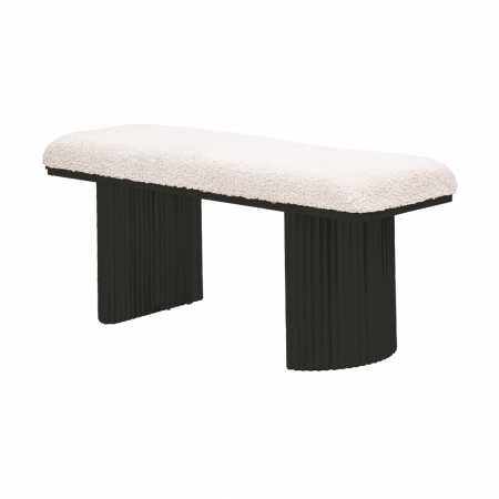 Banca neagra Lize design elegant|Banci negre