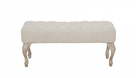 Bancheta tapitata stil clasic hol living CreativDeco [1]