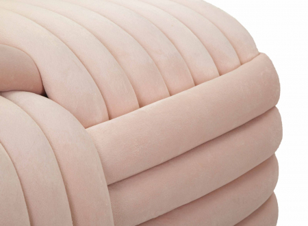 Bancheta catifea roz | Design unic CreativDeco | Hol modern [5]