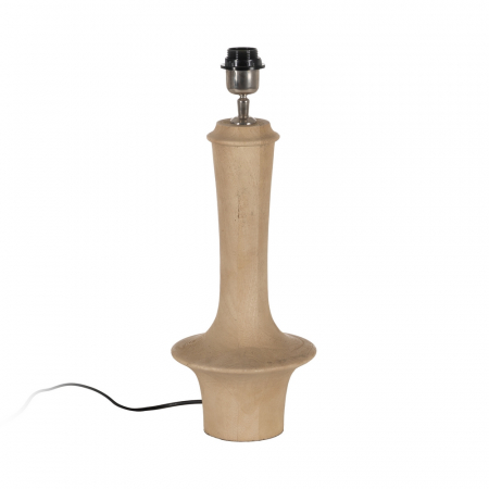 Corpuri de iluminat - Baza lampa natur din mango pentru decor cald|Accesorii pentru iluminat interior din lemn