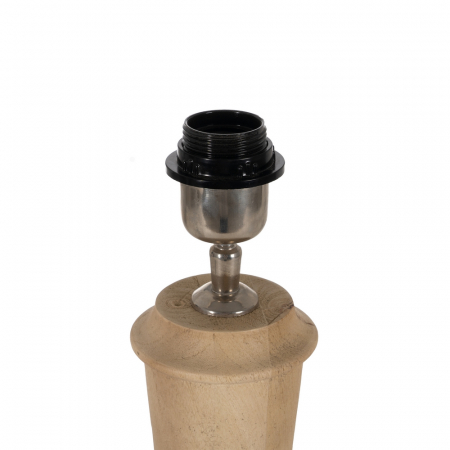 Baza lampa lemn alungita pentru decor sofisticat|Accesorii rustice pentru iluminat interior [3]