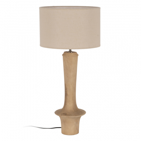 Baza lampa lemn alungita pentru decor sofisticat|Accesorii rustice pentru iluminat interior [1]