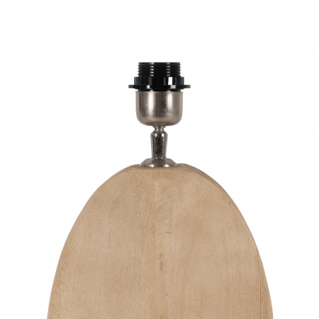 Baza lampa din mango pentru decoruri calde|Accesorii din lemn pentru iluminat natural [4]