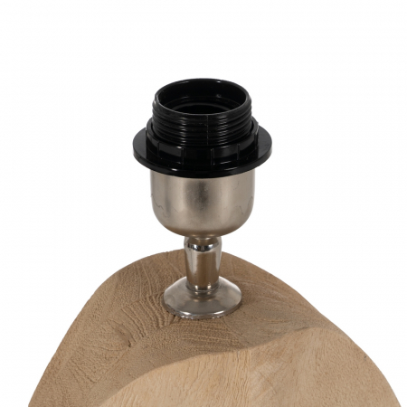 Baza lampa din mango pentru decoruri calde|Accesorii din lemn pentru iluminat natural [3]