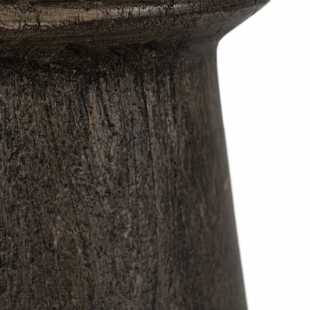 Baza lampa maro compacta pentru interioare elegante|Accesorii naturale pentru iluminat rafinat [5]