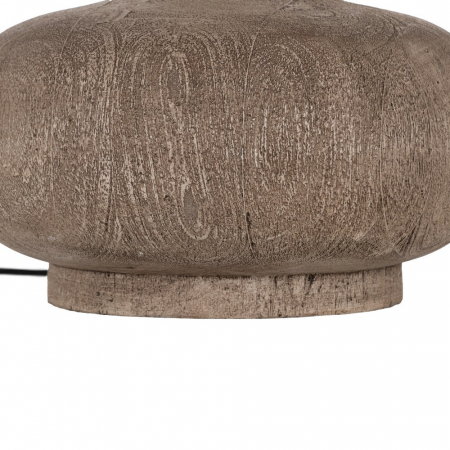 Baza lampa compacta maro pentru decor minimalist|Accesorii pentru iluminat cald si natural [6]