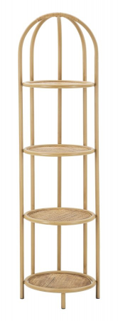 Biblioteca colt ratan design italian boho-chic CreativDeco
