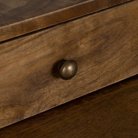 Birou din lemn de mango și metal negru [5]