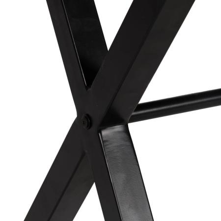 Birou din lemn de mango și metal negru [7]