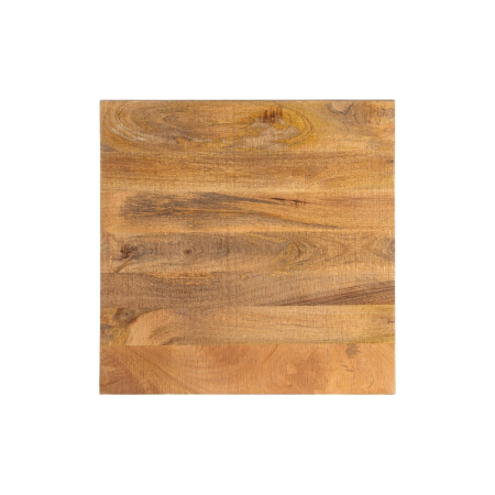 Accesorii mese - Blat de masă pătrat din lemn de mango natural 60x60