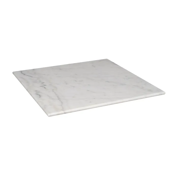 Blat pătrat marmură albă|Mobilier marmură modern [1]