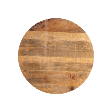 Mobilier - Blat de masă rotund din lemn de mango natural