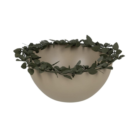 Servirea mesei - Bol Decorativ Bej Antic | Accesorii Masa | CreativDeco