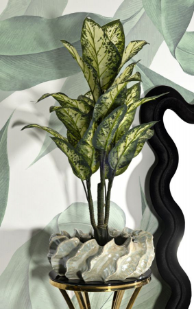 Bol decorativ modern ceramic cu finisaj sidefat Perly [5]