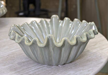 Bol decorativ ceramic verde Venice [1]