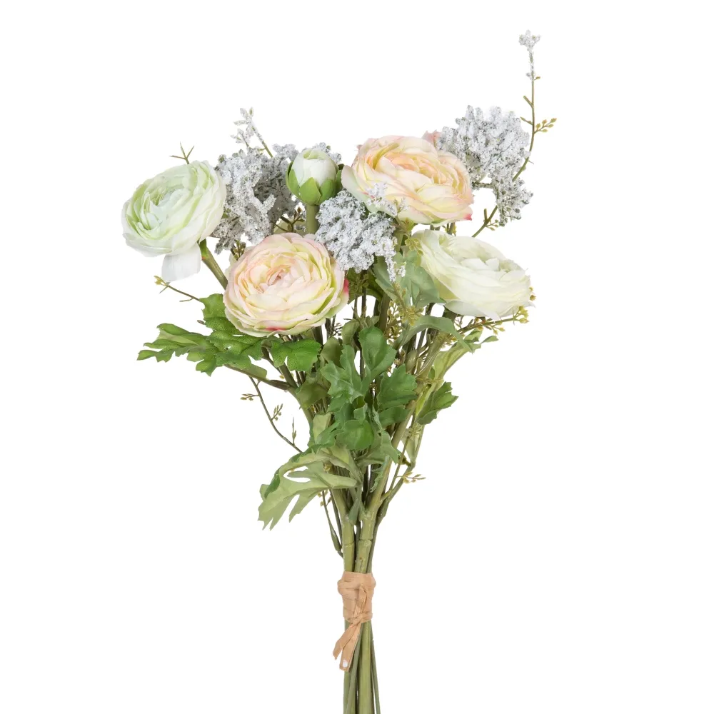 MEGA PROMOTII - Buchet Flori Artificiale Crem | Aranjamente Florale Decorative Mese