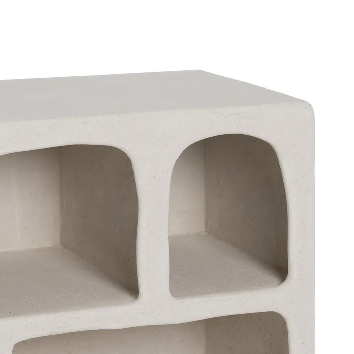 Bufet alb MDF modern|Mobilier depozitare elegant [5]