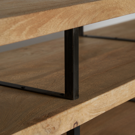 Comoda coloniala mango negru natural|Comode robuste [6]