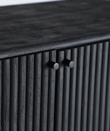 Bufet lemn mango negru WEIDA – titlu imagine principală [3]