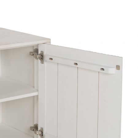 Bufet mango si marmura alba pentru decor sofisticat|Bufete din materiale naturale pentru interioare moderne [5]