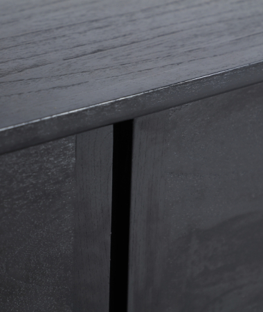 Bufet lemn mindi negru DEMMIN – titlu imagine principală [6]