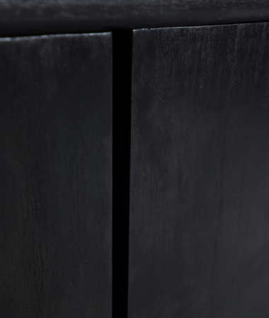 Bufet lemn mindi negru DEMMIN – titlu imagine principală [4]