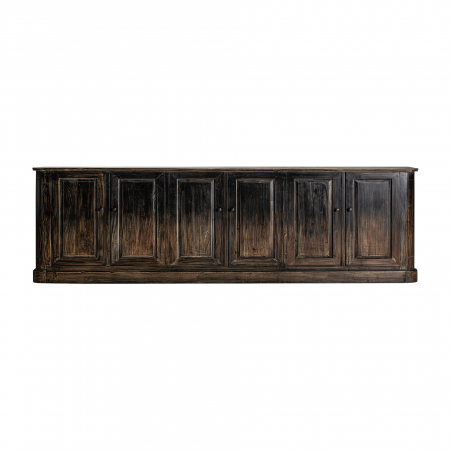 Colonial - Comoda coloniala lemn reciclat maro|Mobilier sustenabil
