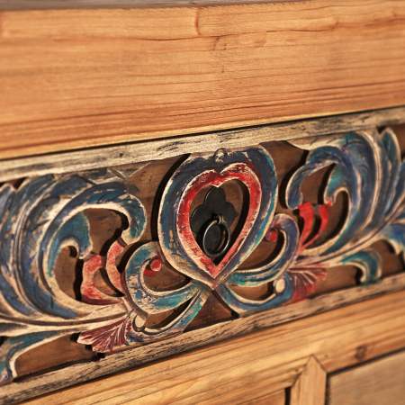 Comoda lemn reciclat design oriental|Comode sustenabile elegante [2]